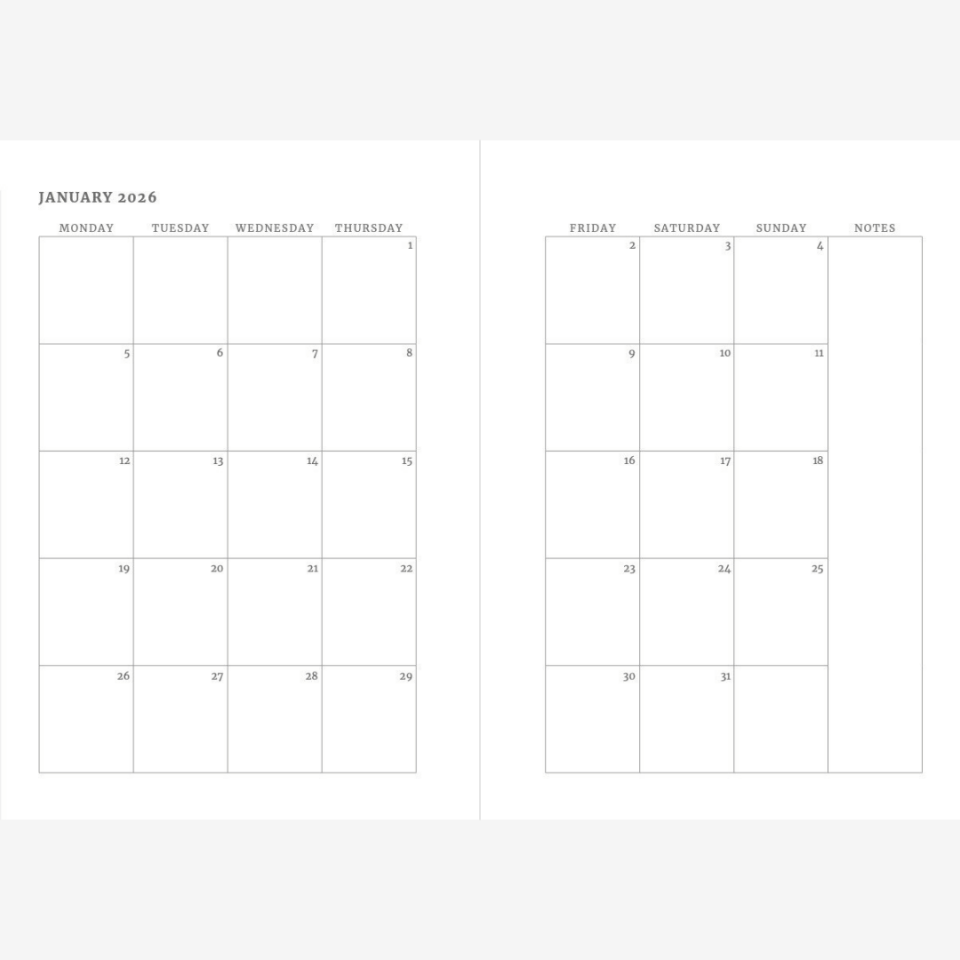 The Daily - Indigo - A5 Planner